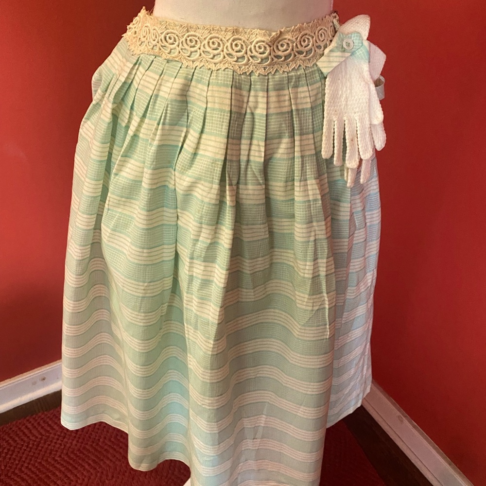 Vintage Sid Harris Skirt w attached gloves